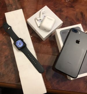 iPhone 7 plus, Apple Watch 3, AirPods 2  - купить на сайте объявлений Армавир онлайн