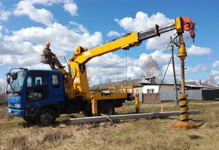 Услуги Ямобура Бурение свай Монтаж Лэп опор  Армавир