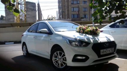 Автомобиль на свадьбу Hyundai Solaris  - купить на сайте объявлений Армавир онлайн