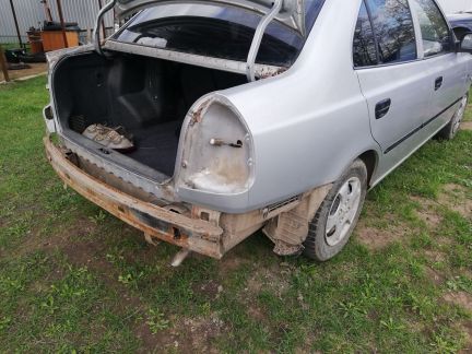 Задняя часть кузова Хендай Акцент Hyundai Accent  - купить на сайте объявлений Армавир онлайн