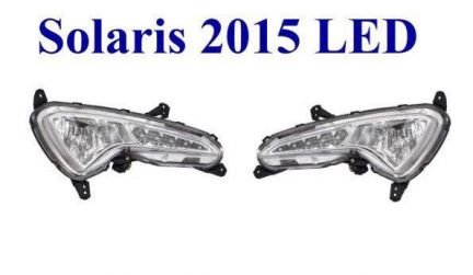 Птф led Hyundai Solaris 2015 (Рестайл)  - купить на сайте объявлений Армавир онлайн