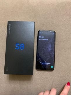 Телефон SAMSUNG S8 (Duos) чёрный бриллиант 64 GB  - купить на сайте объявлений Армавир онлайн