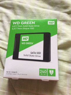 Новые SSD WD Green 240Gb  - купить на сайте объявлений Армавир онлайн