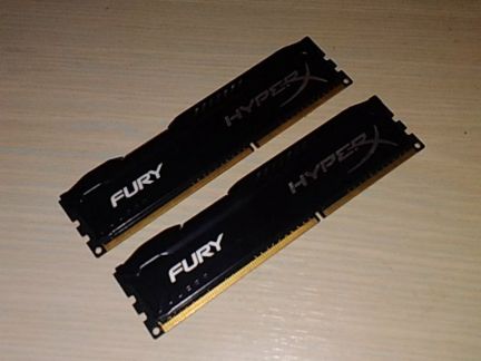 Kingston HyperX DDR3 2*4Gb 1600MHz  - купить на сайте объявлений Армавир онлайн